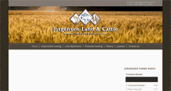 Desktop Screenshot of jorgensenfarms.com